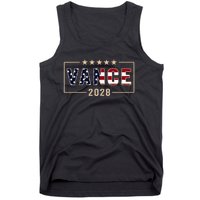 Vance 2028 J.D. Vance For President 28 Vance Flag Tank Top