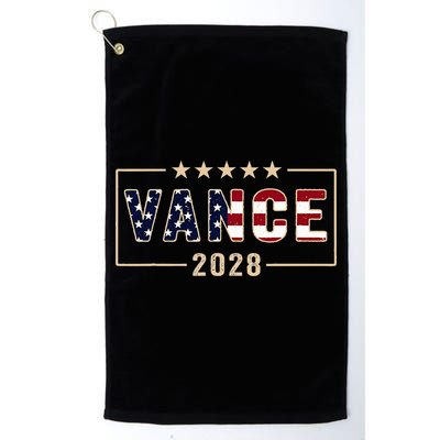 Vance 2028 J.D. Vance For President 28 Vance Flag Golf Towel