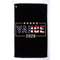 Vance 2028 J.D. Vance For President 28 Vance Flag Golf Towel
