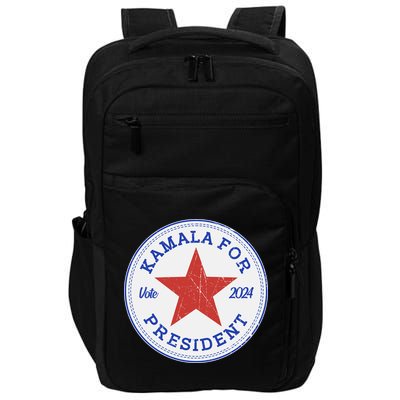 Vote 2024 Kamala For President Sneaker Logo Impact Tech Backpack