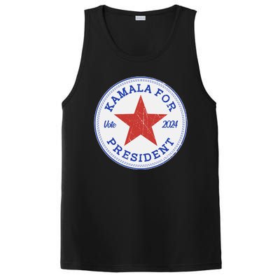 Vote 2024 Kamala For President Sneaker Logo PosiCharge Competitor Tank