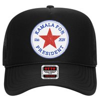 Vote 2024 Kamala For President Sneaker Logo Trucker Hat