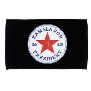 Vote 2024 Kamala For President Sneaker Logo Microfiber Hand Towel