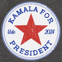 Vote 2024 Kamala For President Sneaker Logo Vector Backpack