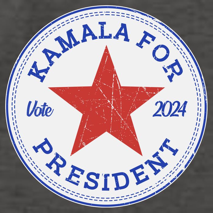 Vote 2024 Kamala For President Sneaker Logo Vector Backpack