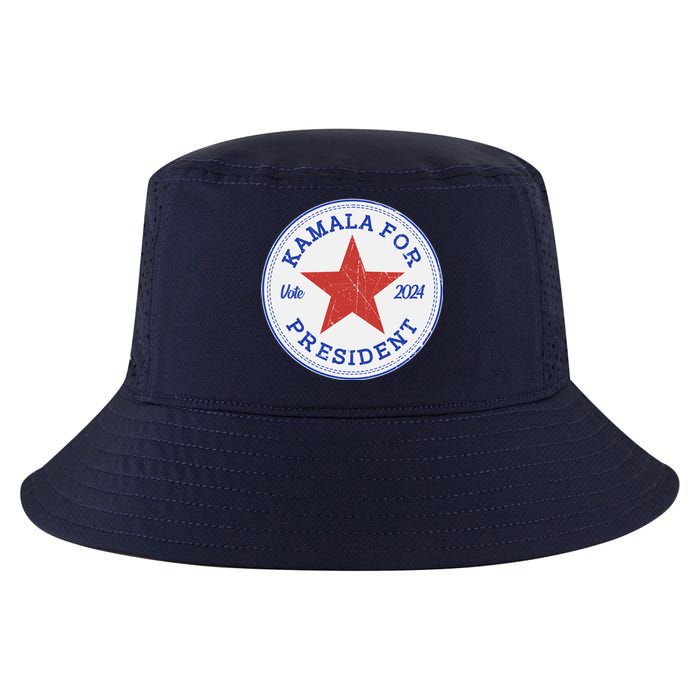 Vote 2024 Kamala For President Sneaker Logo Cool Comfort Performance Bucket Hat