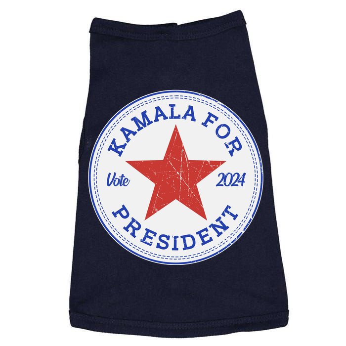 Vote 2024 Kamala For President Sneaker Logo Doggie Tank