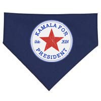 Vote 2024 Kamala For President Sneaker Logo USA-Made Doggie Bandana