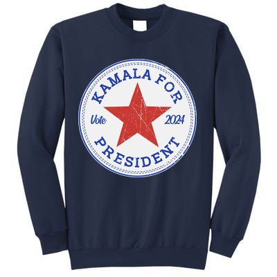 Vote 2024 Kamala For President Sneaker Logo Sweatshirt