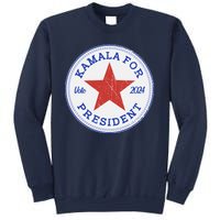 Vote 2024 Kamala For President Sneaker Logo Sweatshirt