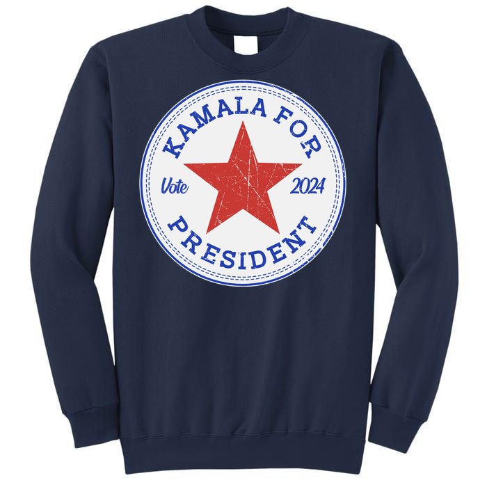 Vote 2024 Kamala For President Sneaker Logo Sweatshirt