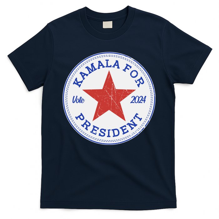 Vote 2024 Kamala For President Sneaker Logo T-Shirt