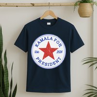 Vote 2024 Kamala For President Sneaker Logo T-Shirt
