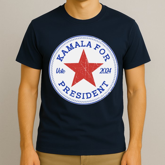 Vote 2024 Kamala For President Sneaker Logo T-Shirt