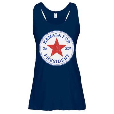 Vote 2024 Kamala For President Sneaker Logo Ladies Essential Flowy Tank