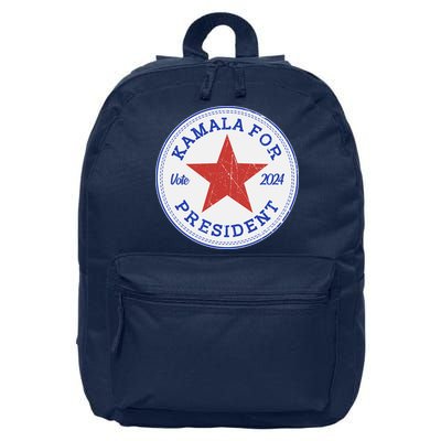 Vote 2024 Kamala For President Sneaker Logo 16 in Basic Backpack