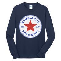 Vote 2024 Kamala For President Sneaker Logo Tall Long Sleeve T-Shirt