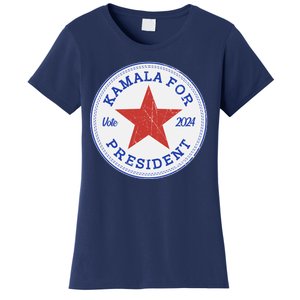 Vote 2024 Kamala For President Sneaker Logo Women's T-Shirt