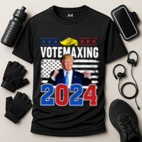 Votemaxing 2024 Looksmaxxing Funny Performance Shirt