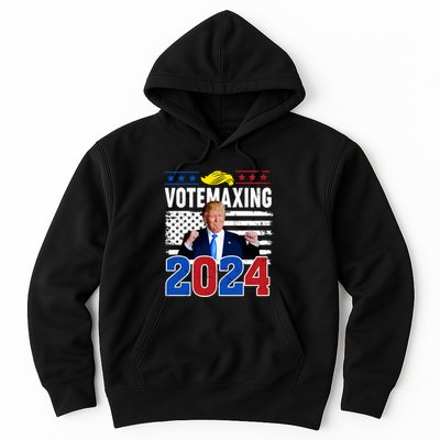 Votemaxing 2024 Looksmaxxing Funny Hoodie