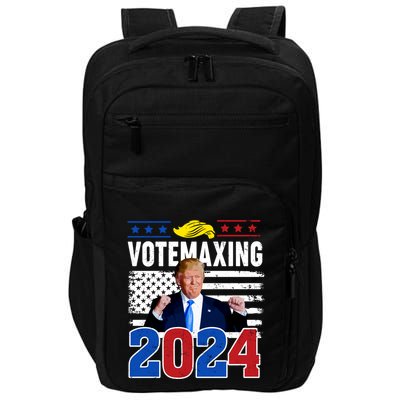 Votemaxing 2024 Looksmaxxing Funny Impact Tech Backpack
