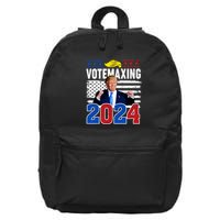 Votemaxing 2024 Looksmaxxing Funny 16 in Basic Backpack