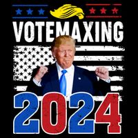Votemaxing 2024 Looksmaxxing Funny Youth Performance Sprint T-Shirt
