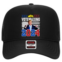 Votemaxing 2024 Looksmaxxing Funny Trucker Hat