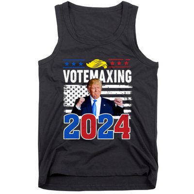 Votemaxing 2024 Looksmaxxing Funny Tank Top