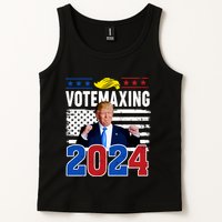 Votemaxing 2024 Looksmaxxing Funny Tank Top