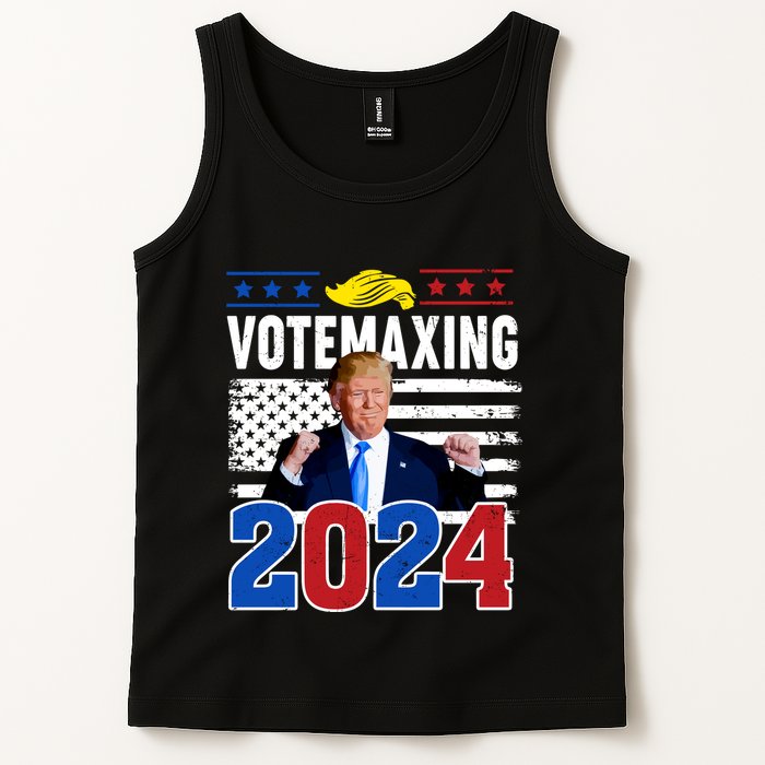 Votemaxing 2024 Looksmaxxing Funny Tank Top