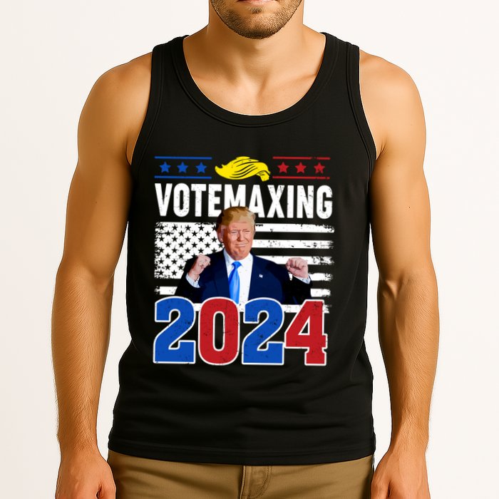 Votemaxing 2024 Looksmaxxing Funny Tank Top