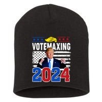 Votemaxing 2024 Looksmaxxing Funny Short Acrylic Beanie