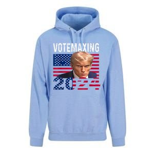 Votemaxing 2024 Looksmaxxing Funny Unisex Surf Hoodie