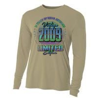 Vintage 2009 Limited Edition 14 Year Old 14th Birthday Cute Cooling Performance Long Sleeve Crew