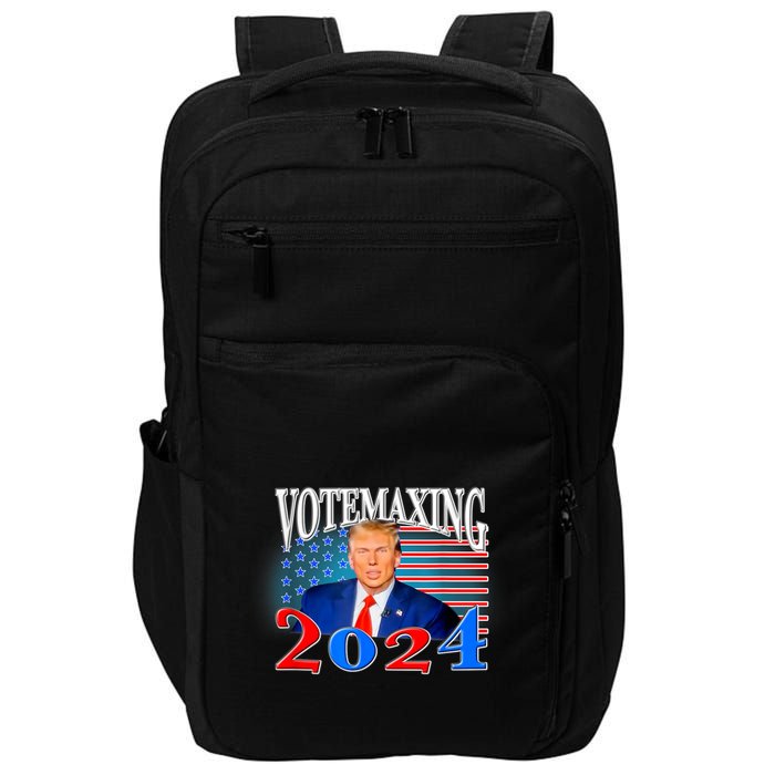 Votemaxing 2024 Looksmax Funny Impact Tech Backpack