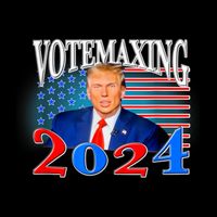 Votemaxing 2024 Looksmax Funny Drawstring Bag
