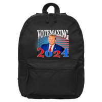 Votemaxing 2024 Looksmax Funny 16 in Basic Backpack