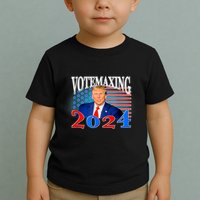 Votemaxing 2024 Looksmax Funny Toddler T-Shirt