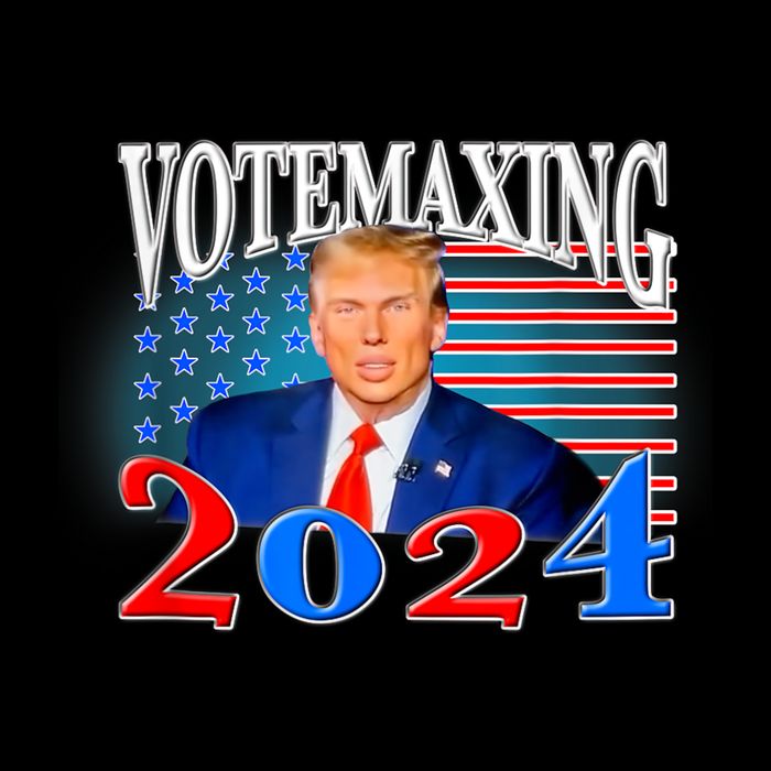 Votemaxing 2024 Looksmax Funny Short Acrylic Beanie