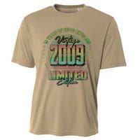 Vintage 2009 Limited Edition Funny 14 Year Old 14th Birthday Cooling Performance Crew T-Shirt