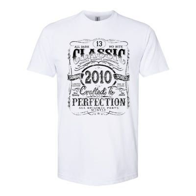 Vintage 2010 Limited Edition 13 Year Old 13th Birthday Softstyle CVC T-Shirt