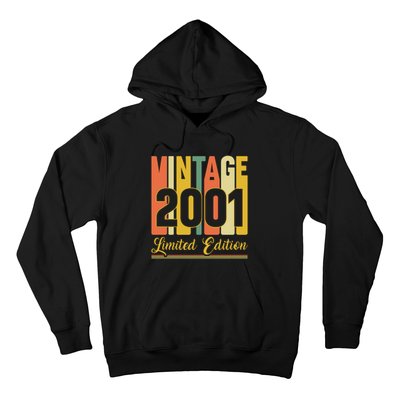 Vintage 2001 Limited Edition 21st Birthday Celebration Hoodie