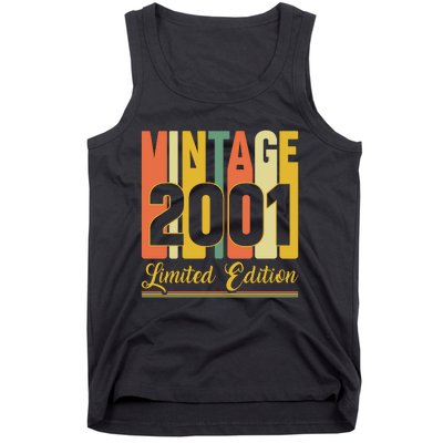 Vintage 2001 Limited Edition 21st Birthday Celebration Tank Top