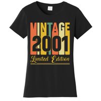 Vintage 2001 Limited Edition 21st Birthday Celebration Women's T-Shirt