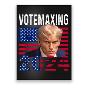 Votemaxing 2024 Looksmaxxing Funny Poster