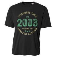 Vintage 2003 Limited Edition 20th Birthday 20 Year Old  Cooling Performance Crew T-Shirt