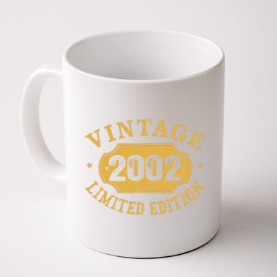 Vintage 2002 Limited Edition Made In 2002 21st Birthday Coffee Mug