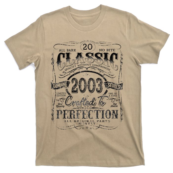 Vintage 2003 Limited Edition 20 Year Old 20th Birthday T-Shirt