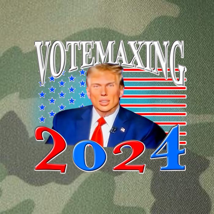 Votemaxing 2024 Looksmax Funny Legacy Tie Dye Trucker Hat